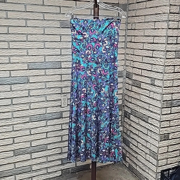 LuLaRoe Skirt/Dress  Sz XS  Very pretty colors - Picture 1 of 7
